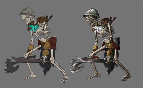 skeleton concept art.